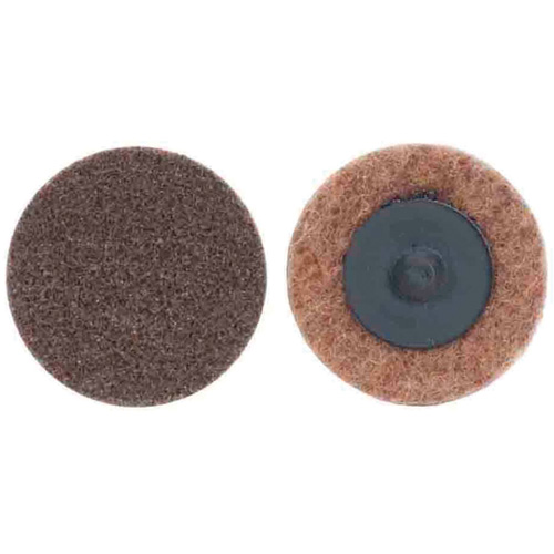 Disques non tiss&eacute;s &agrave; changement rapide, 2" dia., Grain Extra grossier, Oxyde d'aluminium Ontario Safety Products