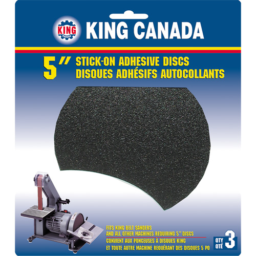 Disque de ponçage pour le bois, 5" dia., Grain 60 Ontario Safety Products
