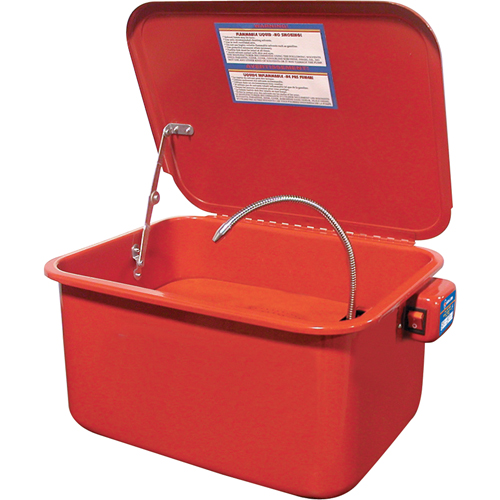 Bassins de nettoyage autorecyclants, Acier, 5 gal. Ontario Safety Products