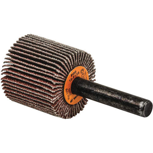 Flap Wheels-Coolcut Flap Wheels, Aluminum Oxide, 80 Grit, 1" x 1" x 1/4" Ontario Safety Products