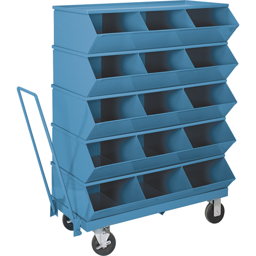 Bacs sectionnels superposables Stackbin - Chariots Ontario Safety Products