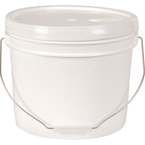 Sceau d'usage g&eacute;n&eacute;ral avec couvercle, Plastique, 3 gal. Ontario Safety Products