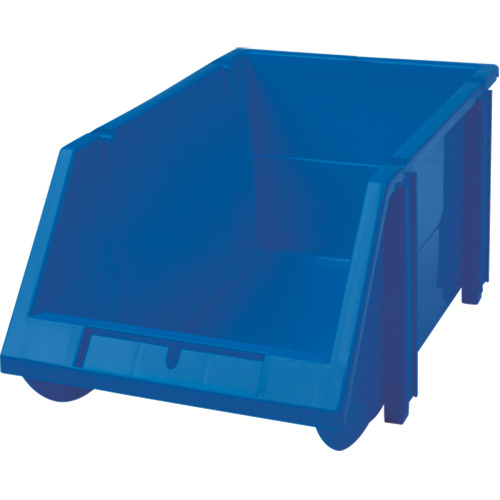 Stack & Hang Bin, 5-7/8" W x 4-11/16" H x 9-13/16" D, Blue Ontario Safety Products