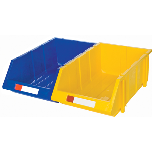 Stack & Hang Bin, 11-13/16" W x 7" H x 17-11/16" D, Yellow Ontario Safety Products