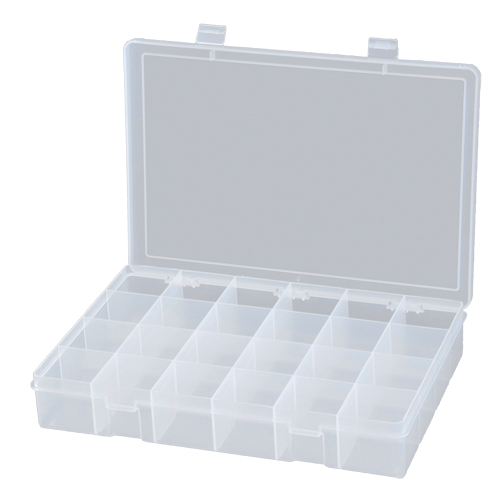 Boîtes &agrave; compartiments compactes en polypropyl&egrave;ne, 13-1/8" la x 9" p x 2-5/16" h, 24 compartiments Ontario Safety Products