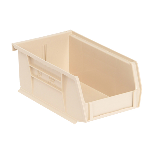 Ultra Stack & Hang Bin, 4-1/8" W x 3" H x 7-3/8" D, Ivory Ontario Safety Products