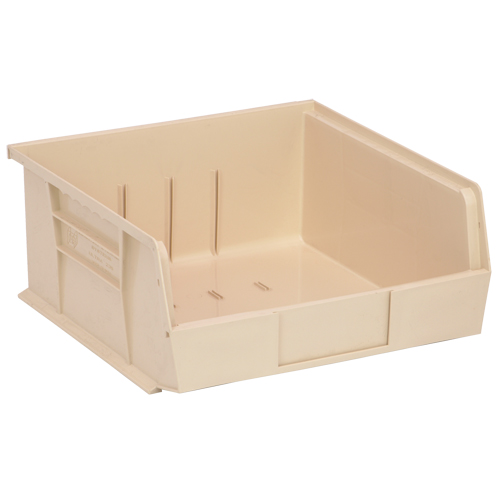 Bacs ultra empilable & suspendable, 11" la, 5" h x 10-7/8" p, Ivoire Ontario Safety Products