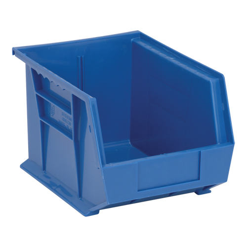 Bacs ultra empilable & suspendable, 8-1/4" la, 7" h x 10-3/4" p, Bleu Ontario Safety Products