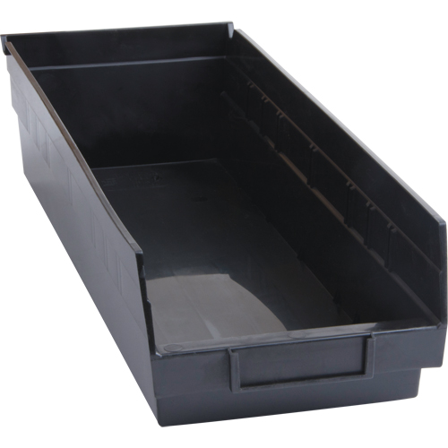 Recycled Shelf Bins, 6-5/8" W x 17-7/8" D x 4" H, 40 lbs. Capacity Ontario Safety Products