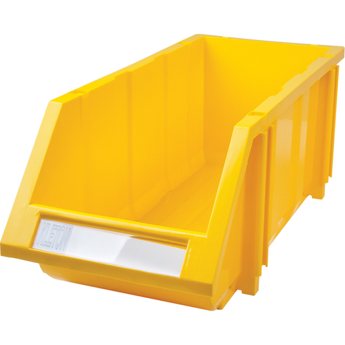 Stack & Hang Bin, 7-7/8" W x 7" H x 17-11/16" D, Yellow Ontario Safety Products