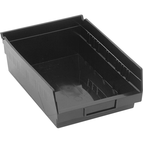 Bacs pour tablette, 8-3/8" la x 4" H x 11-5/8" p, Noir, Capacit&eacute; 30 lb Ontario Safety Products