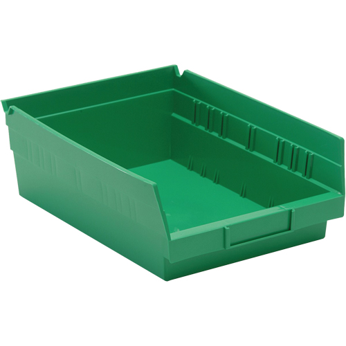 Bacs pour tablette, 8-3/8" la x 4" H x 11-5/8" p, Vert, Capacit&eacute; 30 lb Ontario Safety Products
