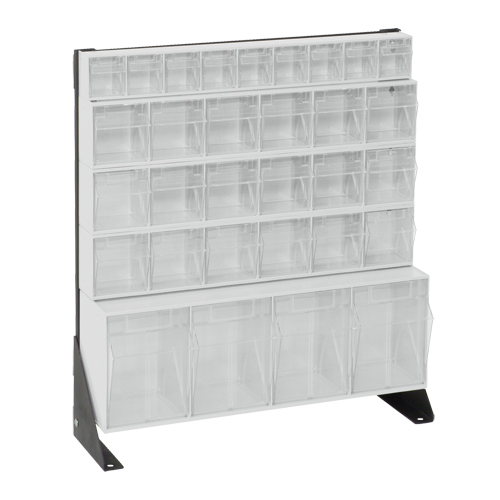 Support pour bacs basculants, 23-5/8" la x 8" p x 28" h, 31 tiroirs Ontario Safety Products