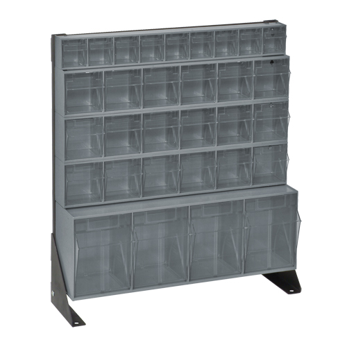 Support pour bacs basculants, 23-5/8" la x 8" p x 28" h, 31 tiroirs Ontario Safety Products