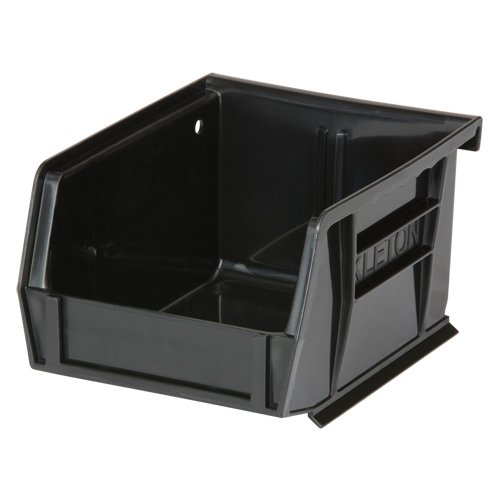 Bac empilable & &agrave; suspendre, 4-1/8" la, 3" h x 5-3/8" p, Noir Ontario Safety Products
