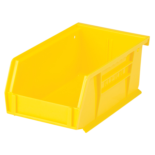 Bac empilable & &agrave; suspendre, 4-1/8" la, 3" h x 7-3/8" p, Jaune Ontario Safety Products