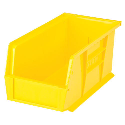 Stack & Hang Bin, 5-1/2" W x 5" H x 10-7/8" D, Yellow Ontario Safety Products