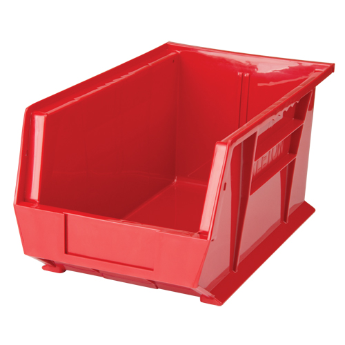 Stack & Hang Bin, 8-1/4" W x 7" H x 14-3/4" D, Red Ontario Safety Products