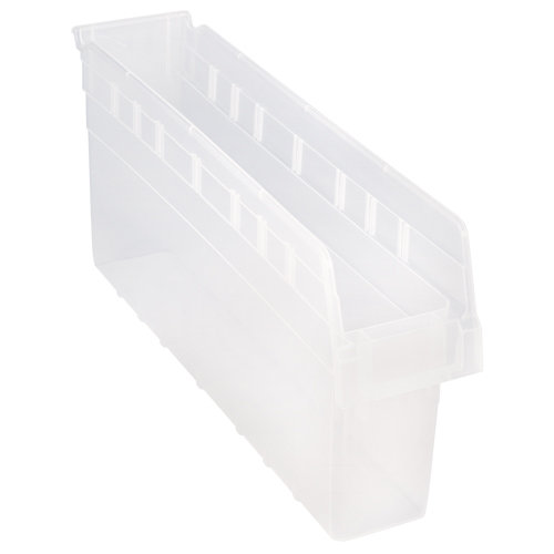 Bacs pour &eacute;tag&egrave;re Store-Max, 4-3/8" la x 8" H x 23-5/8" p, Transparent, Capacit&eacute; 68 lb Ontario Safety Products
