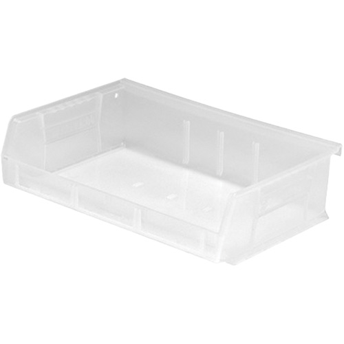 Bacs ultra empilable & suspendable, 7-3/8" la, 3" h x 11" p, Transparent Ontario Safety Products