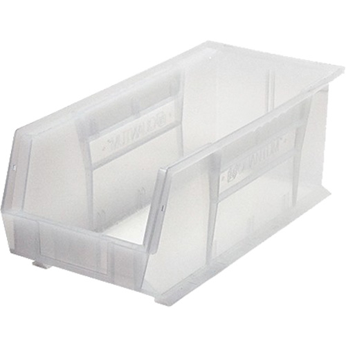 Bacs ultra empilable & suspendable, 8-1/4" la, 7" h x 18" p, Transparent Ontario Safety Products