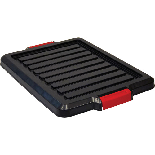 Couvercle pour contenant avec loquet en plastique Ontario Safety Products