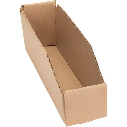 Deep Corrugated Parts Bins, 2-7/8" W x 11-1/4" D x 4-1/2" H, Beige Ontario Safety Products