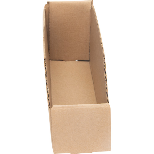 Deep Corrugated Parts Bins, 2-7/8" W x 11-1/4" D x 4-1/2" H, Beige Ontario Safety Products