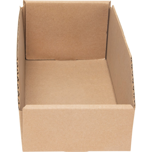 Deep Corrugated Parts Bins, 5-3/4" W x 11-1/4" D x 4-1/2" H, Beige Ontario Safety Products