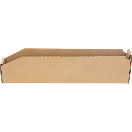Boîtes profondes en carton ondul&eacute;, 2-7/8" la x 17-1/4" p x 4-1/2" h, Beige Ontario Safety Products
