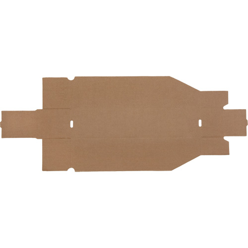 Deep Corrugated Parts Bins, 3-3/4" W x 17-1/4" D x 4-1/2" H, Beige Ontario Safety Products