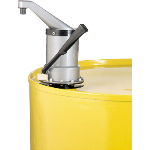 Lever Type Drum Pump, Polypropylene, 10 oz./Stroke, Fits 5-45 Gal. Ontario Safety Products