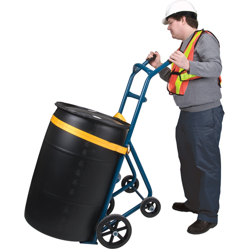 Diable pour baril, Fabriqu&eacute; en Acier, 25 - 55 gal. US (20 - 45 gal. imp.) Ontario Safety Products