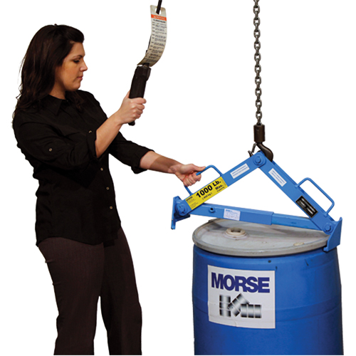 Leveur de baril, 30 - 85 gal. US (25 - 70 gal. imp.), Cap. 1000 lb/454 kg Ontario Safety Products