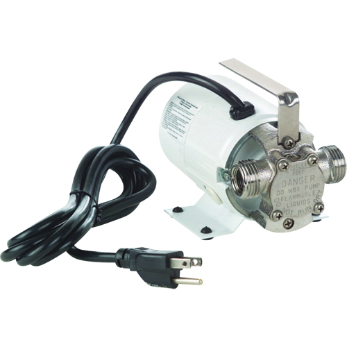 Pompes de transfert &agrave; amorçage automatique, non submersibles en laiton plaque - Pompe seulement, 115 V, 360 gal./h, 1/10 CV Ontario Safety Products
