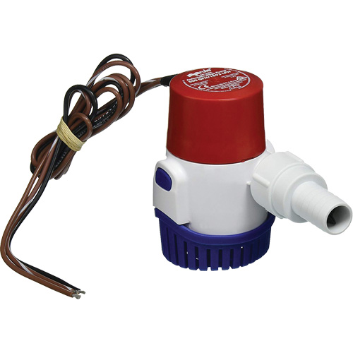 Pompe de cale avec capteur &eacute;lectronique de s&eacute;rie S, 500 gal./h, 12 V Ontario Safety Products