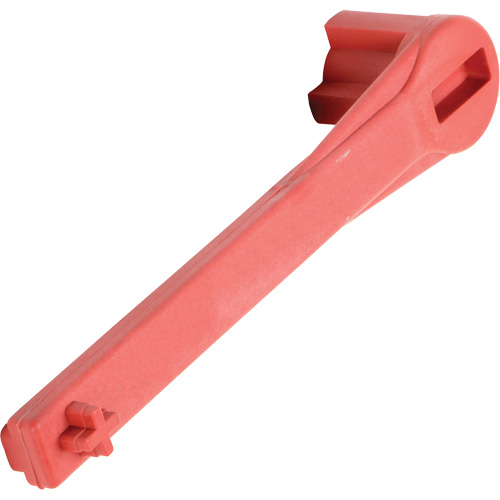 Single Ended Specialty Bung Nut Wrench, 1-1/4" Opening, 8" Handle, Non-Sparking Nylon Ontario Safety Products