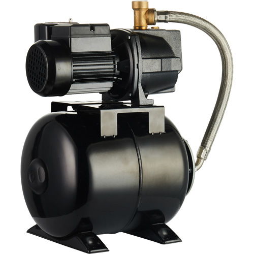 Shallow Well Jet Pump C/W Pressure Tank, 115 V/230 V, 790 GPH, 1/2 HP Ontario Safety Products