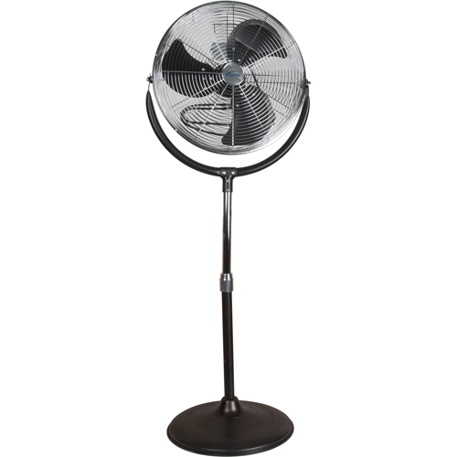 Ventilateur sur pi&eacute;destal haute vitesse, Commercial, 3 Vitesses, Diam&egrave;tre de 20" Ontario Safety Products