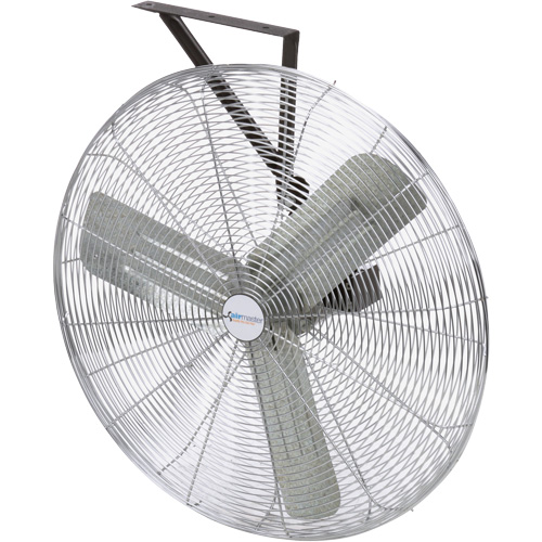 Non-Oscillating Wall Fan, Commercial, 3 Speed, 24" Diameter Ontario Safety Products