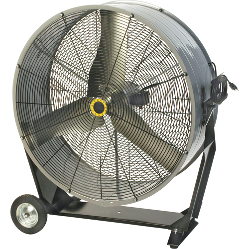Direct Drive 4-in-1&reg; Drum Fan, Industrial, 3 Speed, 30" Diameter Ontario Safety Products