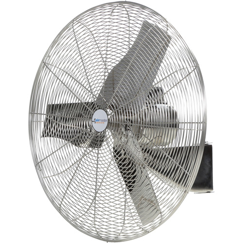 Stainless Steel Food Service Washdown Air Circulating Fans, Industrial, 1 Speed, 24" Diameter Ontario Safety Products
