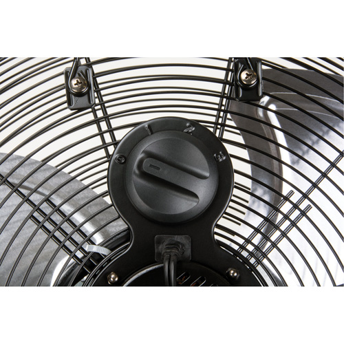 High-Velocity Floor Fan, Commercial, 3 Speed, 16" Diameter Ontario Safety Products