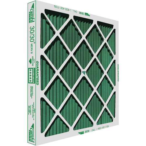 30/30&reg; High Capacity Panel Filter, Box, MERV 8, 16" W x 2" D x 16" H Ontario Safety Products