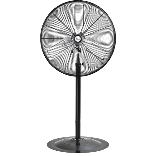 Non-Oscillating Pedestal Fan, Heavy-Duty, 2 Speed, 30" Diameter Ontario Safety Products