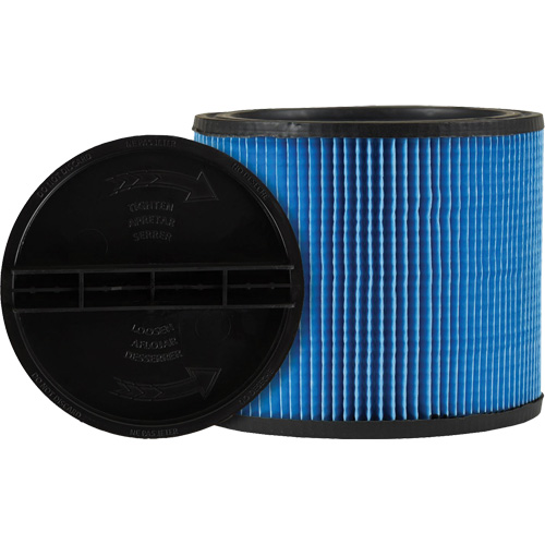 Filtre pour aspirateur Ultra-Web, Cartouche, Pour 5 gal. US Ontario Safety Products