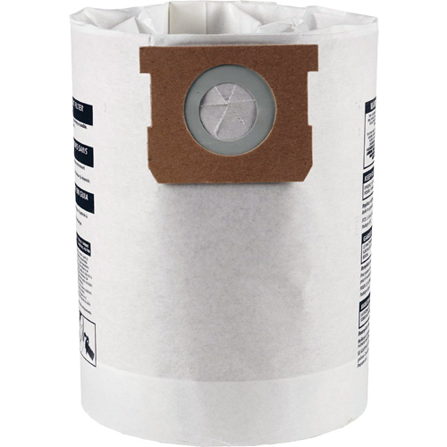 Sacs filtrants pour d&eacute;bris secs jetables de type E, 5 - 8 gal. US Ontario Safety Products