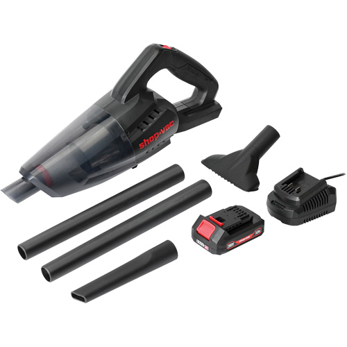 Cordless Rechargeable Handheld Vacuum, 20 V Ontario Safety Products