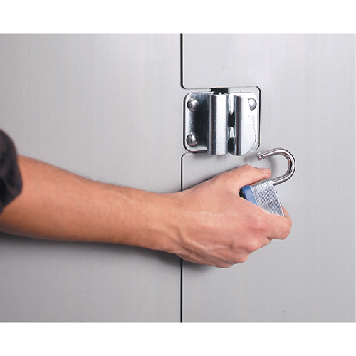 Deep Door Storage Cabinet, 38" W x 24" D x 72" H, 4 Shelves Ontario Safety Products