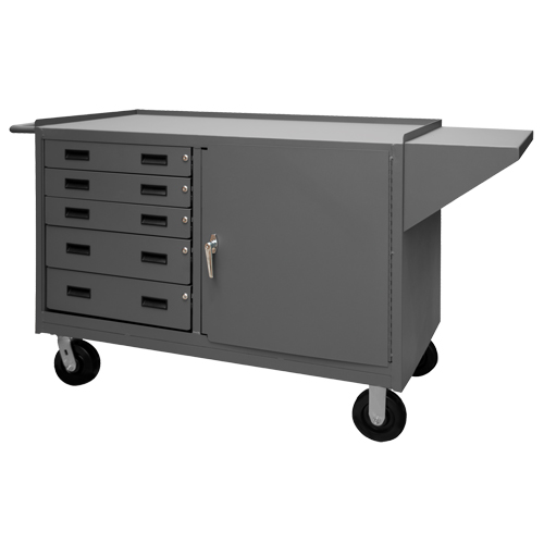 Armoire d'&eacute;tabli mobile, Acier Surface Ontario Safety Products